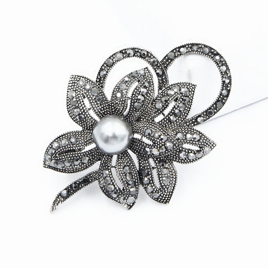 Broche Moño de Perlas de Cristal para Dama - Image 24