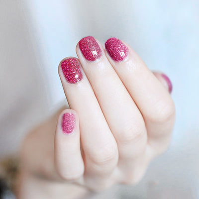Uñas de Terapia Lumínica Arcoíris con Diseño de Estrellas - 29 Colores - Image 12