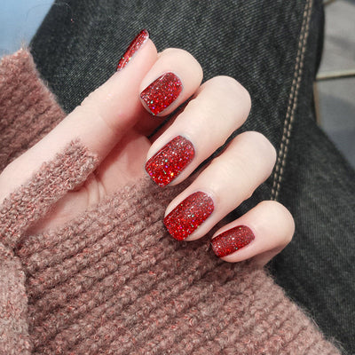 Uñas de Terapia Lumínica Arcoíris con Diseño de Estrellas - 29 Colores - Image 13