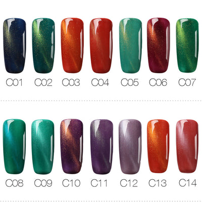 Esmalte de Gel Fotopolimerizable Efecto Ojo de Gato - 30 Colores - Image 32