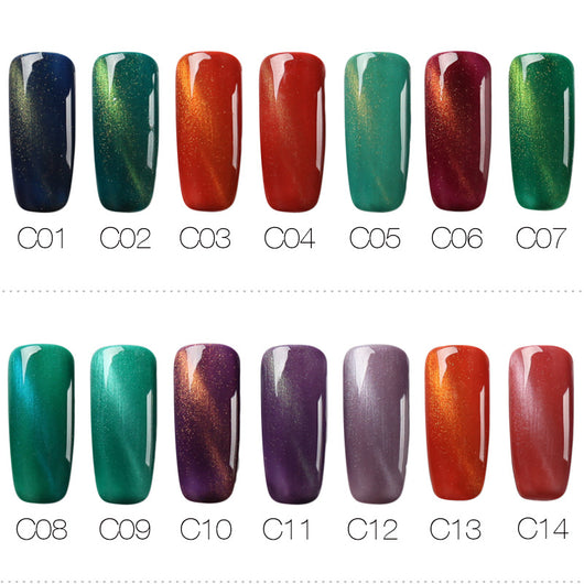 Esmalte de Gel Fotopolimerizable Efecto Ojo de Gato - 30 Colores - Image 32
