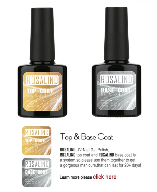 Gel UV para Uñas ROSALIND Color Sólido - Tratamiento Profesional Salón 10ml - Image 43