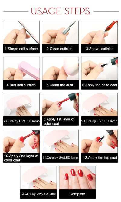 Gel UV para Uñas ROSALIND Color Sólido - Tratamiento Profesional Salón 10ml - Image 45