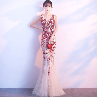 Vestido Largo Cola de Pez Elegante - Image 11