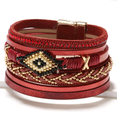 Pulsera Tejida con Ojo Protector - Image 4
