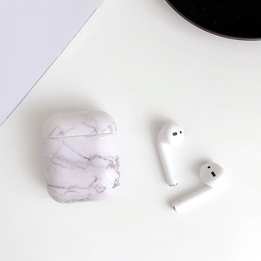 Funda de Mármol Blanco Compatible con AirPods - Protección Premium - Image 18