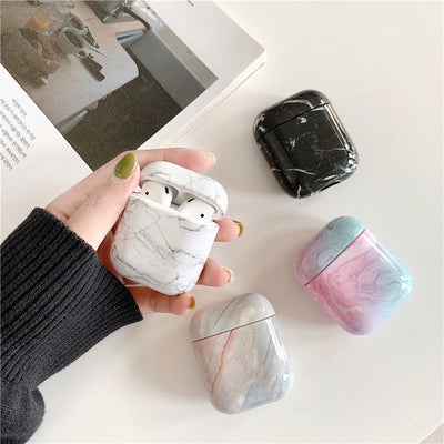 Funda de Mármol Blanco Compatible con AirPods - Protección Premium - Image 23