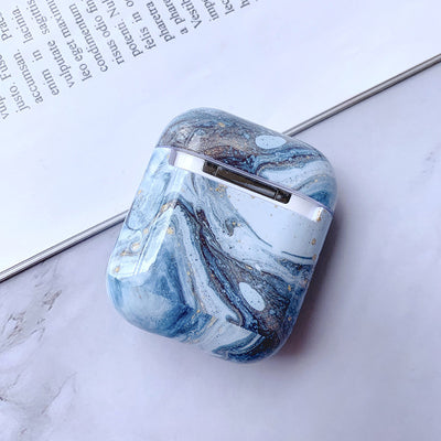 Funda de Mármol Blanco Compatible con AirPods - Protección Premium - Image 25