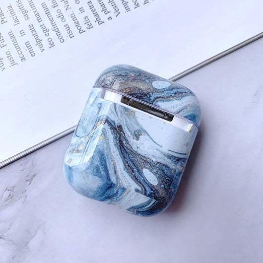 Funda de Mármol Blanco Compatible con AirPods - Protección Premium - Image 25