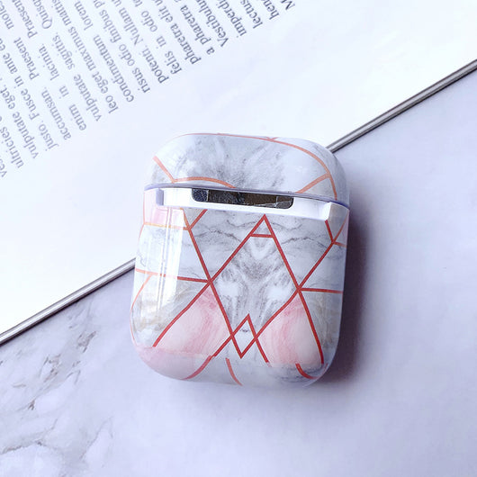Funda de Mármol Blanco Compatible con AirPods - Protección Premium - Image 26