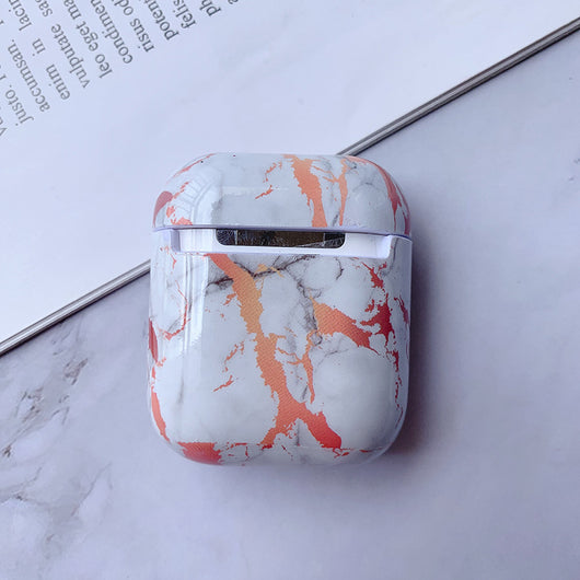 Funda de Mármol Blanco Compatible con AirPods - Protección Premium - Image 27