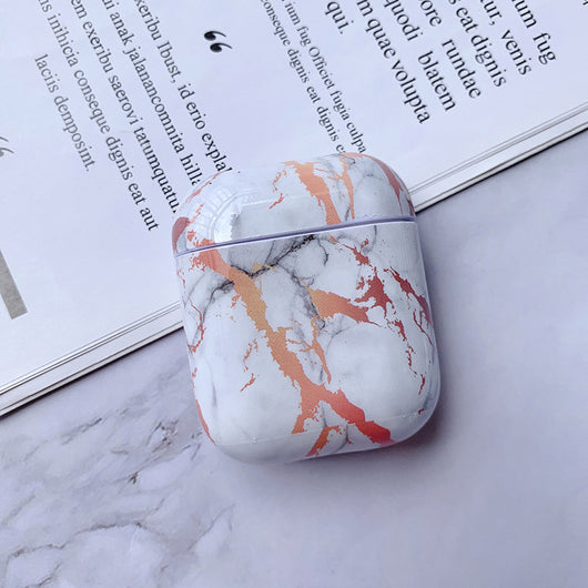 Funda de Mármol Blanco Compatible con AirPods - Protección Premium - Image 29