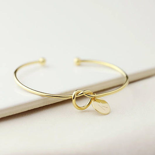 Pulsera de Corazón Anudado Personalizada con Iniciales - Image 8