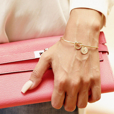 Pulsera de Corazón Anudado Personalizada con Iniciales - Image 10
