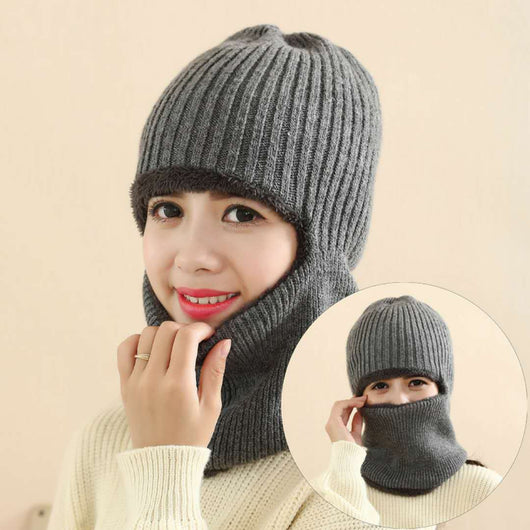 Gorro de Lana Gruesa Cálido Tejido - Image 10