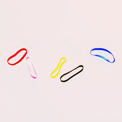 Pack de 2,000 Banditas Elásticas de Colores para Cabello Infantil - Image 4