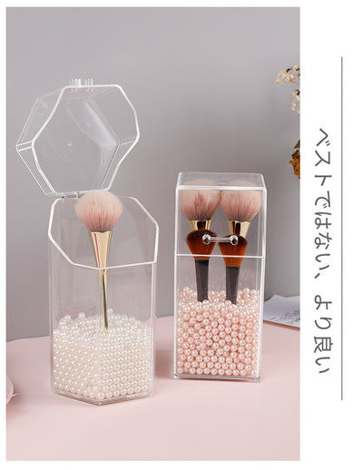 Caja Cosmética Cuadrada de Perlas - Image 10