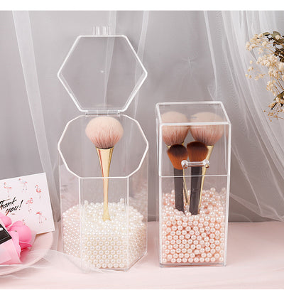 Caja Cosmética Cuadrada de Perlas - Image 15
