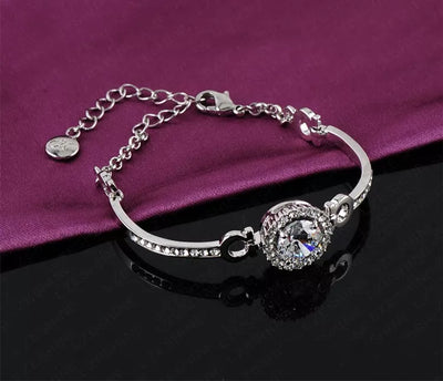 Pulsera de Circonia con Diseño Hearts and Arrows - Image 6