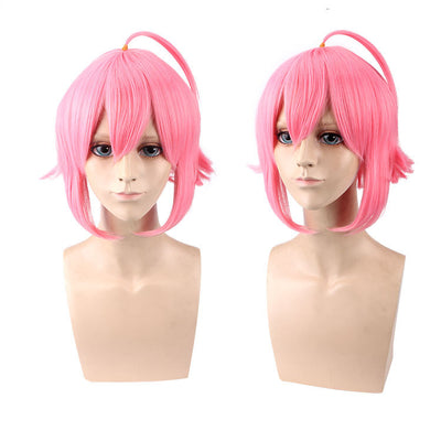Peluca de Cosplay Rosa Voluminosa Invertida - Image 9