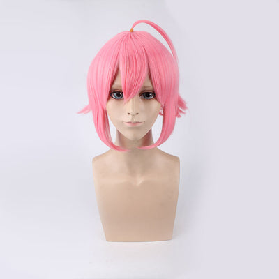 Peluca de Cosplay Rosa Voluminosa Invertida - Image 10