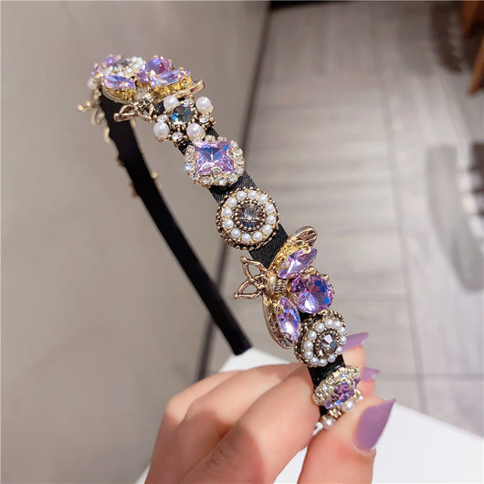 Diadema de Abeja con Brillantes de Estrás - Image 7