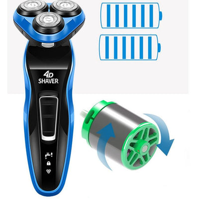 Afeitadora Eléctrica 4 en 1 Seca y Húmeda para Hombre - Image 10