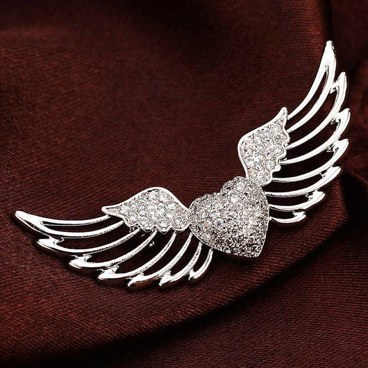 Broche de Alas de Ángel con Circonitas Engarzadas - Image 10