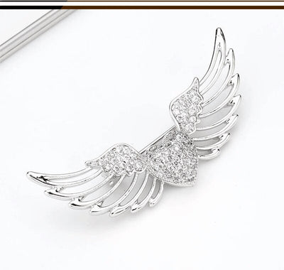 Broche de Alas de Ángel con Circonitas Engarzadas - Image 14