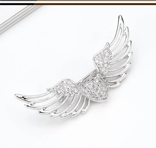 Broche de Alas de Ángel con Circonitas Engarzadas - Image 14