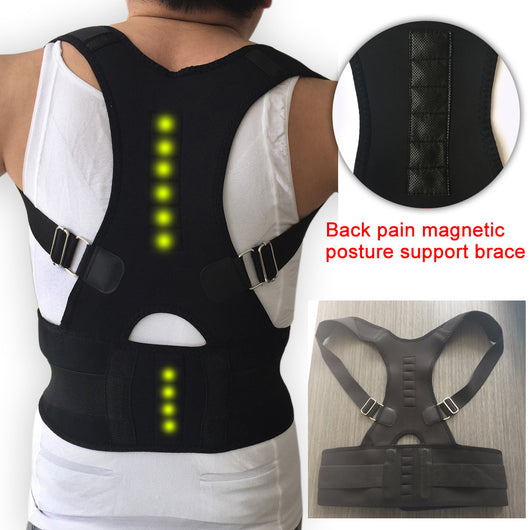 Corrector de Postura Magnético Ajustable con Soporte Lumbar para Hombre - Image 9