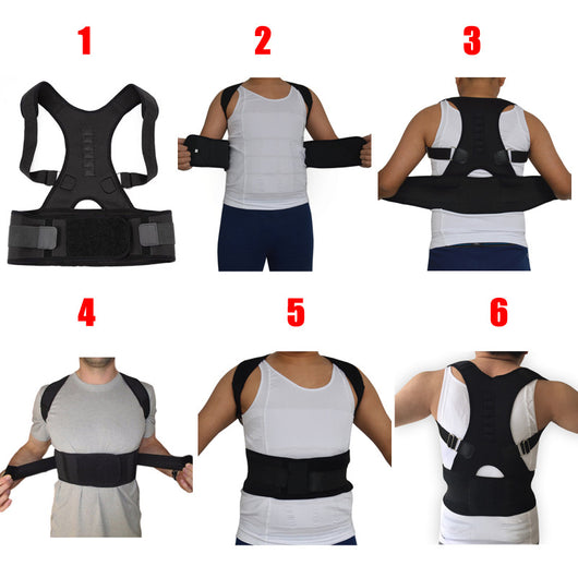 Corrector de Postura Magnético Ajustable con Soporte Lumbar para Hombre - Image 12