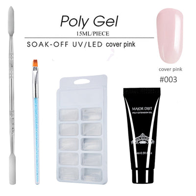 Set de Adhesivo Fotopolimérico para Uñas Acrílicas - 15ml Multicolor de Secado Rápido - Image 6