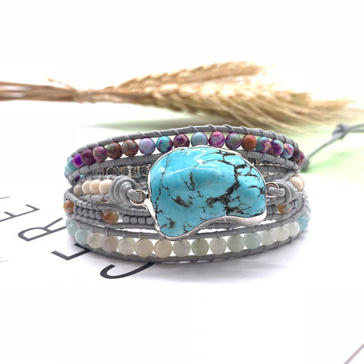 Pulsera de Turquesa Natural - Image 5