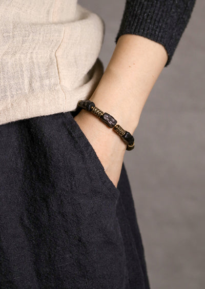 Pulsera Étnica Artesanal Texturizada para Mujer Literaria - Image 12
