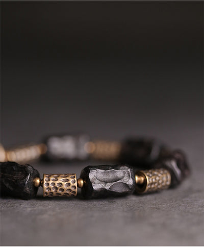 Pulsera Étnica Artesanal Texturizada para Mujer Literaria - Image 13