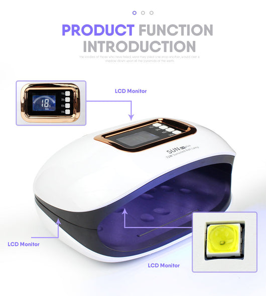 Lámpara LED de Fotopolimerización 72W de Alta Potencia con Control Inteligente - Image 6
