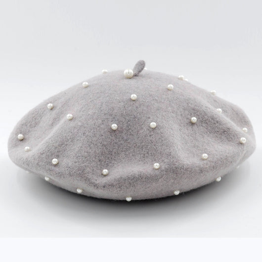 Boina de Lana con Perlas Estrelladas - Image 20