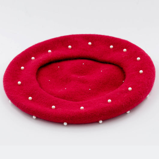 Boina de Lana con Perlas Estrelladas - Image 27