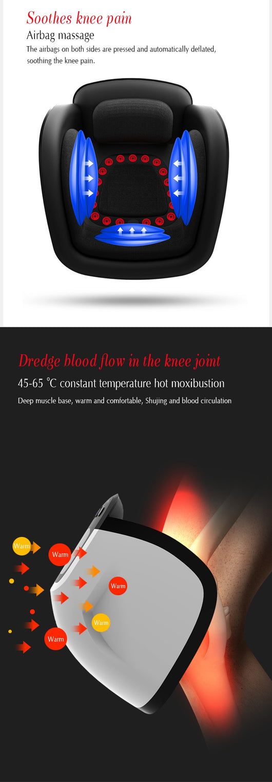 Masajeador Inteligente de Rodilla con Tecnología de Calor - Image 14