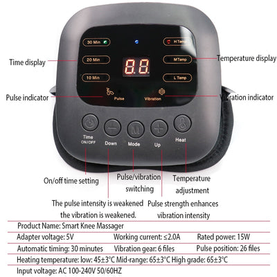 Masajeador Inteligente de Rodilla con Tecnología de Calor - Image 17