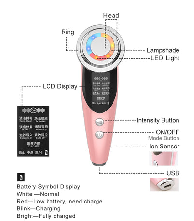 Dispositivo de Electroestimulación con Iontoforesis 7 Modos - Image 16