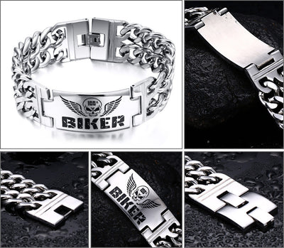 Pulsera de Acero Titanio para Hombre - Diseño Moderno y Elegante - Image 8