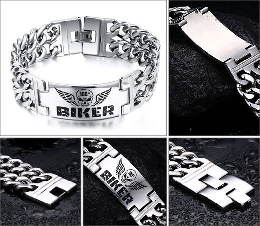 Pulsera de Acero Titanio para Hombre - Diseño Moderno y Elegante - Image 8