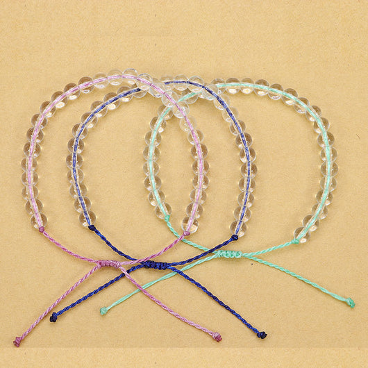Pulsera de Cristal con Cuentas Brillantes - Image 19