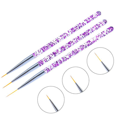 Juego de 3 Cepillos Especializados para Uñas - Image 6