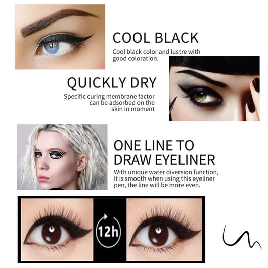 Delineador Líquido Waterproof con Punta Destacadora - Maquillaje Profesional - Image 19