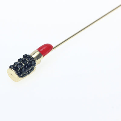 Broche Labial Diamante Rojo Brillante - Image 12