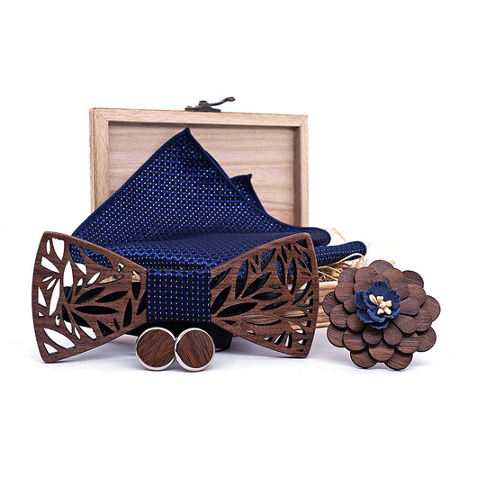 Corbatín de Madera Elegante para Traje y Eventos Formales - Image 5