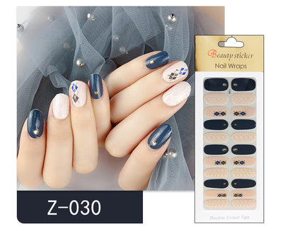 Esmalte de Uñas Premium con Adhesivos Decorativos - Image 6